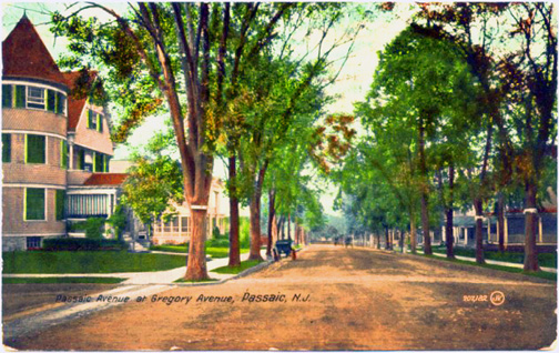 Passaic Ave. at Gregory Ave.